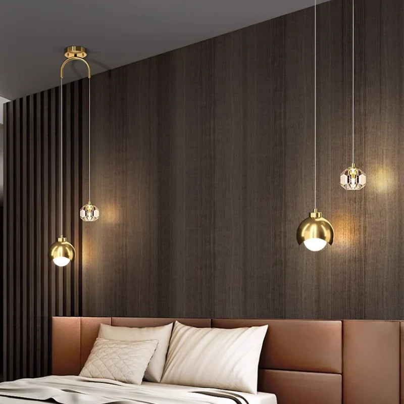 Luminaire Chic en Cristal LED pour Salon et Salle à Manger IL582749-ILLUMEEN.COM