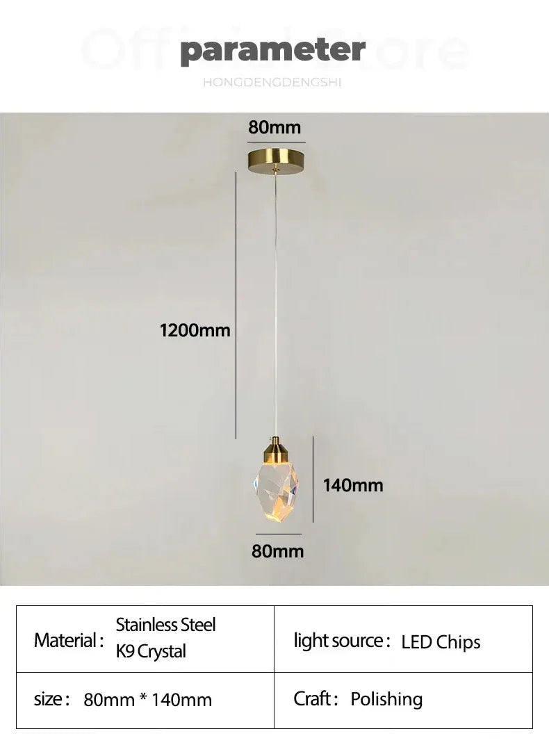 Luminaire Chic en Cristal pour Intérieur Élégant IL742681-ILLUMEEN.COM