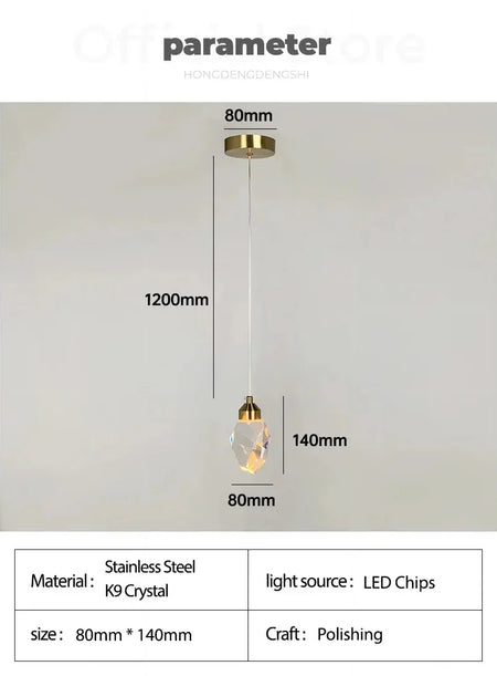 Luminaire Chic en Cristal pour Intérieur Élégant IL742681-ILLUMEEN.COM