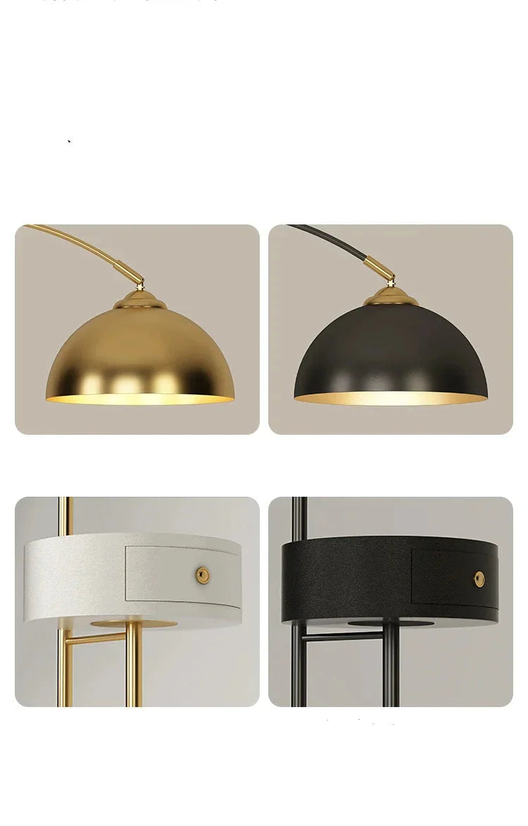Luminaire Chic en Métal Noir et Doré IL583729-ILLUMEEN.COM