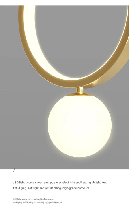 Luminaire Chic en Or pour Éclairage Intérieur IL582739-ILLUMEEN.COM