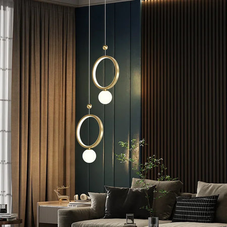 Luminaire Chic en Or pour Éclairage Intérieur IL582739-ILLUMEEN.COM