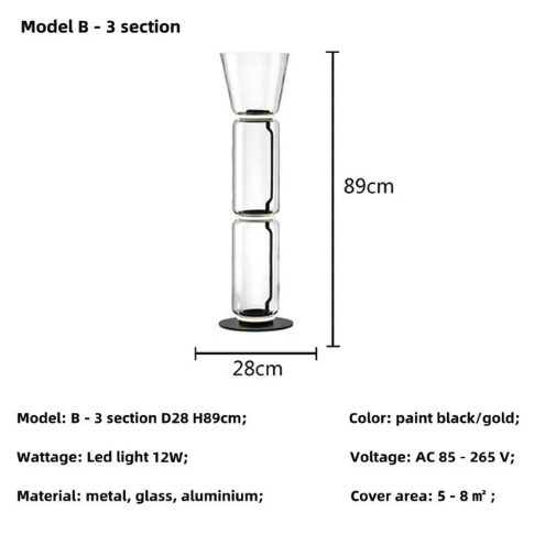 Luminaire Chic en Verre et Métal IL582970-ILLUMEEN.COM