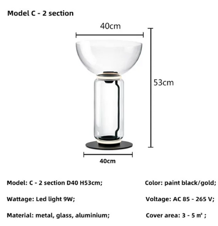 Luminaire Chic en Verre et Métal IL582970-ILLUMEEN.COM