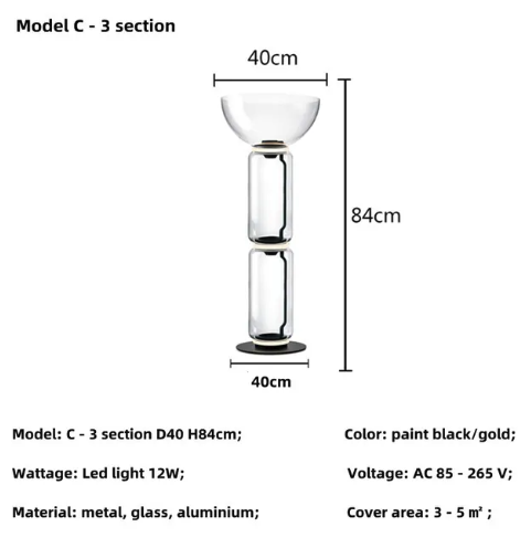 Luminaire Chic en Verre et Métal IL582970-ILLUMEEN.COM