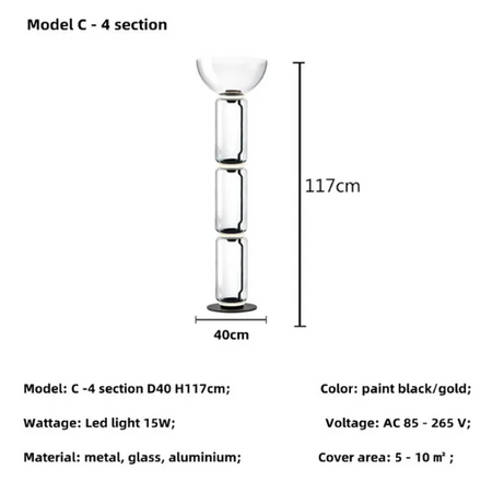 Luminaire Chic en Verre et Métal IL582970-ILLUMEEN.COM