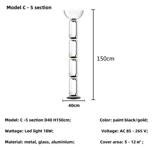 Luminaire Chic en Verre et Métal IL582970-ILLUMEEN.COM