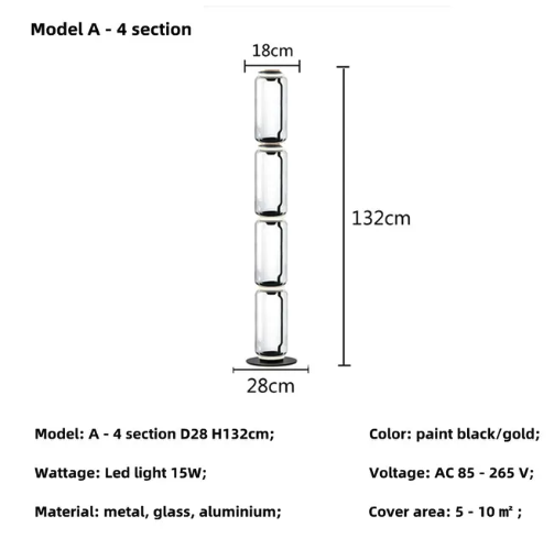 Luminaire Chic en Verre et Métal IL582970-ILLUMEEN.COM