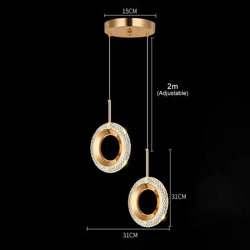 Luminaire Chic et Contemporain en Métal Doré IL527384-ILLUMEEN.COM