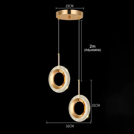 Luminaire Chic et Contemporain en Métal Doré IL527384-ILLUMEEN.COM