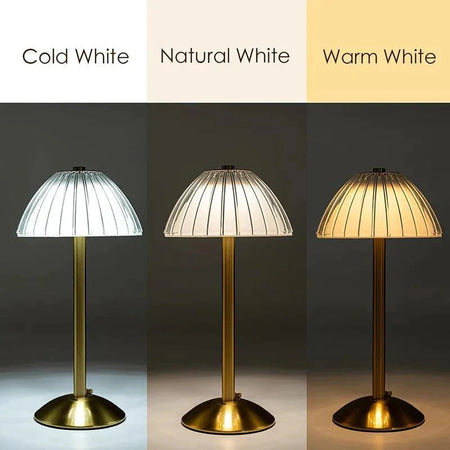 Luminaire Chic : Lampe de Table Rétro Élégante avec Capteur Tactile et Éclairage LED IL482739-ILLUMEEN.COM