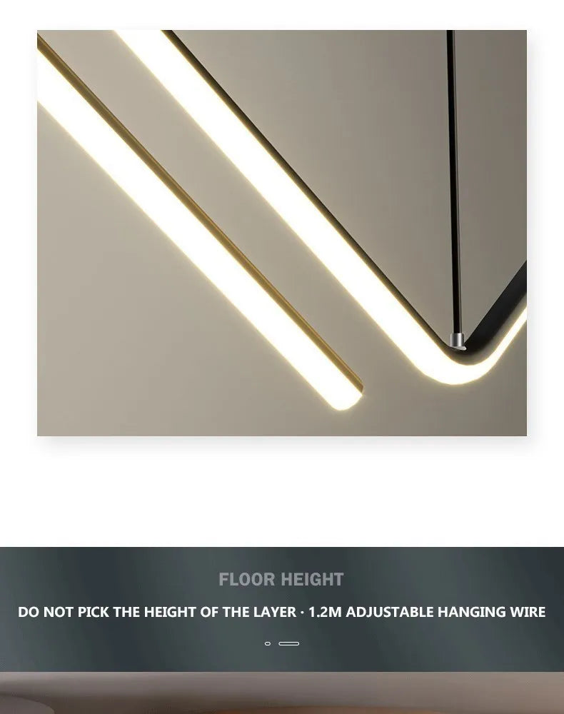 Luminaire Contemporain Élégant en Or et Noir IL582731-ILLUMEEN.COM