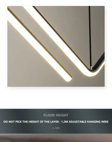 Luminaire Contemporain Élégant en Or et Noir IL582731-ILLUMEEN.COM
