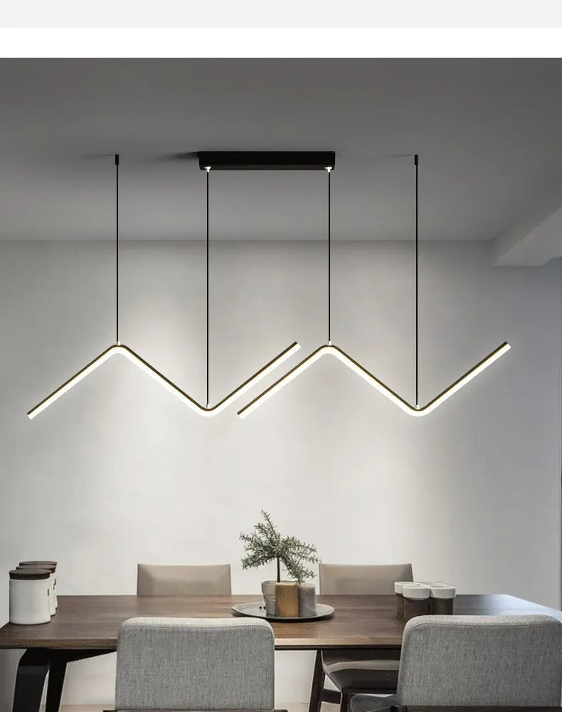 Luminaire Contemporain Élégant en Or et Noir IL582731-ILLUMEEN.COM