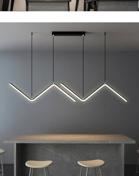 Luminaire Contemporain Élégant en Or et Noir IL582731-ILLUMEEN.COM