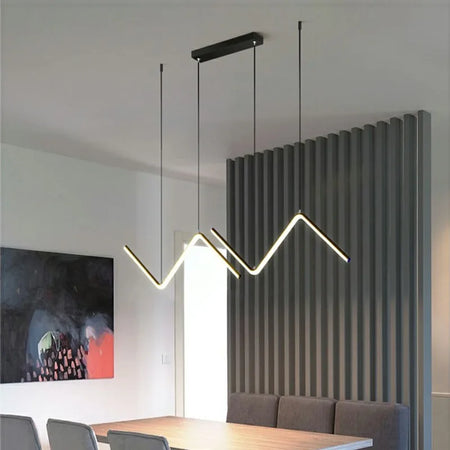 Luminaire Contemporain Élégant en Or et Noir IL582731-ILLUMEEN.COM