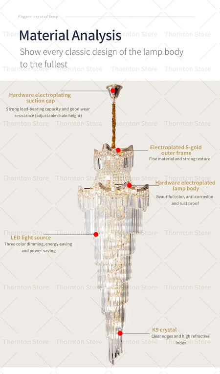 Luminaire Éblouissant IL123456 pour un Éclairage Luxueux-ILLUMEEN.COM