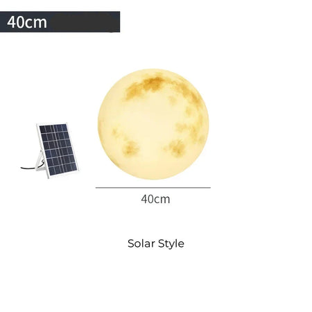 Luminaire Éclat de Lune: Applique Solaire LED Étanche IL572839-ILLUMEEN.COM