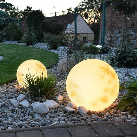 Luminaire Éclat de Lune: Applique Solaire LED Étanche IL572839-ILLUMEEN.COM