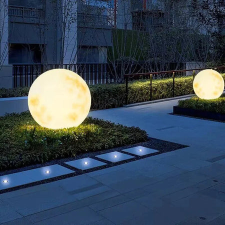 Luminaire Éclat de Lune: Applique Solaire LED Étanche IL572839-ILLUMEEN.COM
