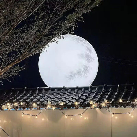 Luminaire Éclat de Lune: Applique Solaire LED Étanche IL572839-ILLUMEEN.COM