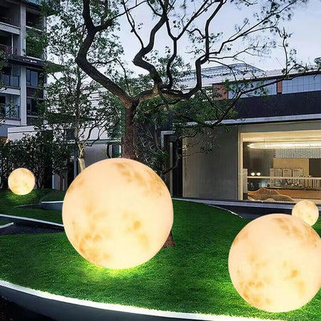 Luminaire Éclat de Lune: Applique Solaire LED Étanche IL572839-ILLUMEEN.COM