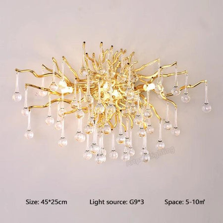 Luminaire Élégance Cristal et Fer IL572394-ILLUMEEN.COM