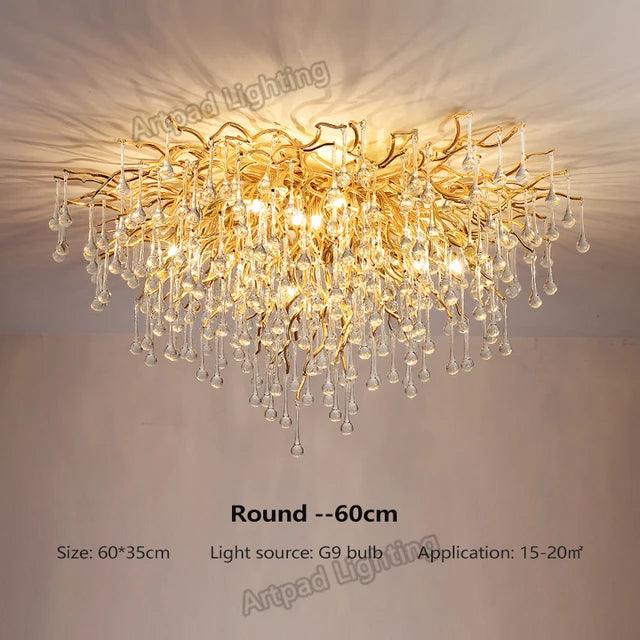 Luminaire Élégance Cristal et Fer IL572394-ILLUMEEN.COM