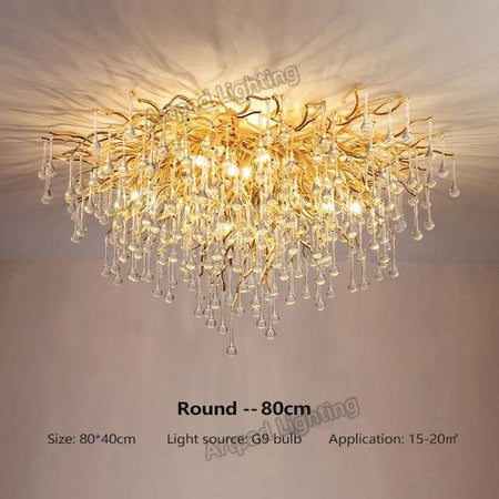 Luminaire Élégance Cristal et Fer IL572394-ILLUMEEN.COM