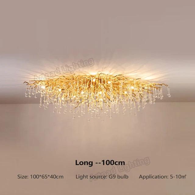 Luminaire Élégance Cristal et Fer IL572394-ILLUMEEN.COM