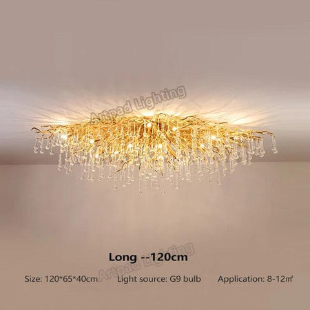 Luminaire Élégance Cristal et Fer IL572394-ILLUMEEN.COM