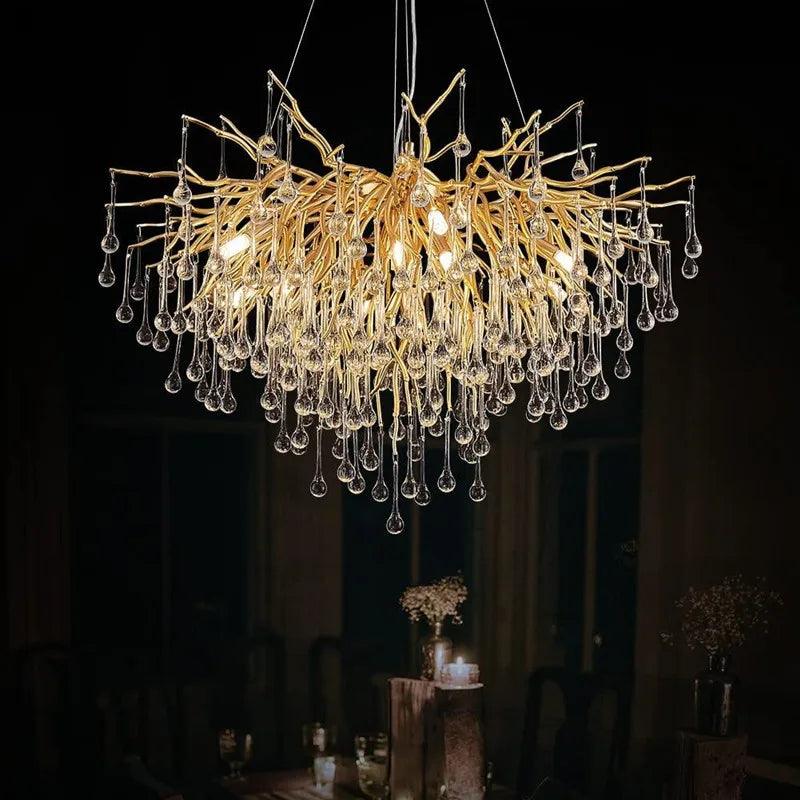 Luminaire Élégance Cristal et Fer IL572394-ILLUMEEN.COM