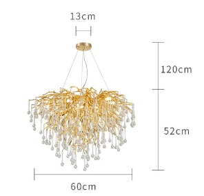 Luminaire Élégance Cristal et Fer IL572394-ILLUMEEN.COM