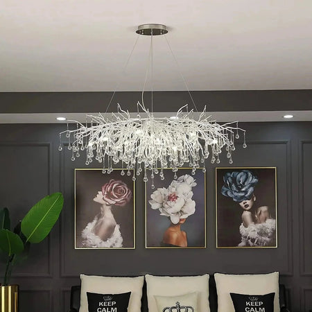 Luminaire Élégance Cristal et Fer IL572394-ILLUMEEN.COM