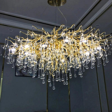 Luminaire Élégance Cristal et Fer IL572394-ILLUMEEN.COM