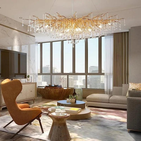 Luminaire Élégance Cristal et Fer IL572394-ILLUMEEN.COM