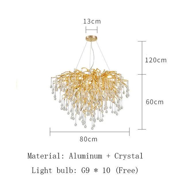 Luminaire Élégance Cristal et Fer IL572394-ILLUMEEN.COM