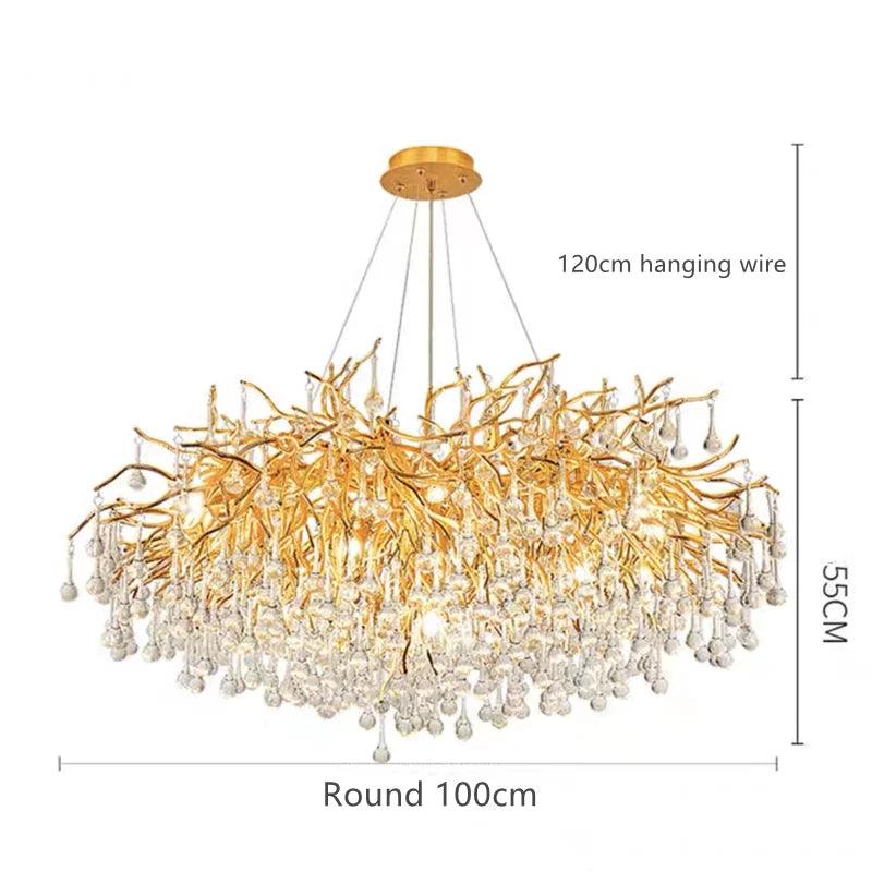 Luminaire Élégance Cristal et Fer IL572394-ILLUMEEN.COM