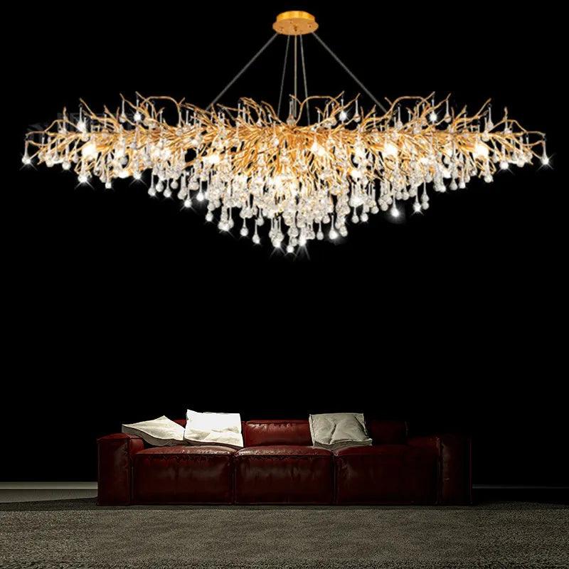 Luminaire Élégance Cristal et Fer IL572394-ILLUMEEN.COM
