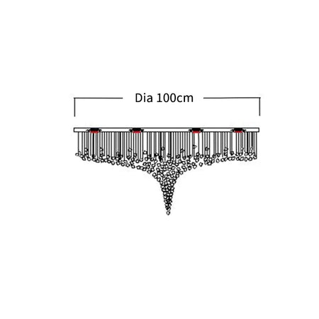 Luminaire Élégance Cristalline IL583920 avec Éclairage LED-ILLUMEEN.COM