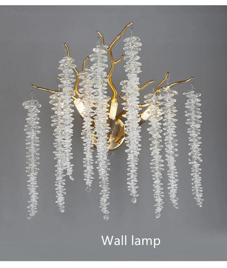 Luminaire Élégance Lumineuse IL836492 en Aluminium et Cristal-ILLUMEEN.COM