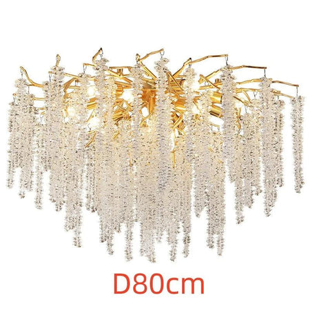Luminaire Élégance Lumineuse IL836492 en Aluminium et Cristal-ILLUMEEN.COM