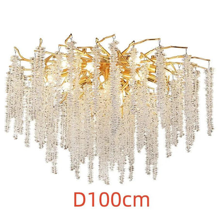 Luminaire Élégance Lumineuse IL836492 en Aluminium et Cristal-ILLUMEEN.COM