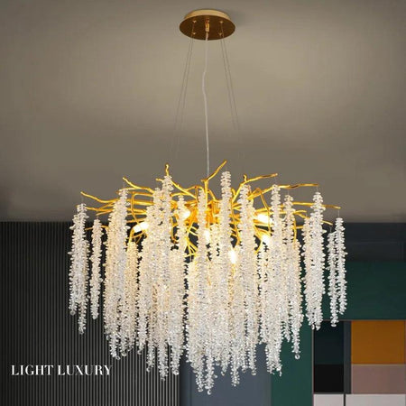 Luminaire Élégance Lumineuse IL836492 en Aluminium et Cristal-ILLUMEEN.COM
