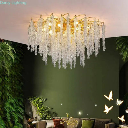 Luminaire Élégance Lumineuse IL836492 en Aluminium et Cristal-ILLUMEEN.COM