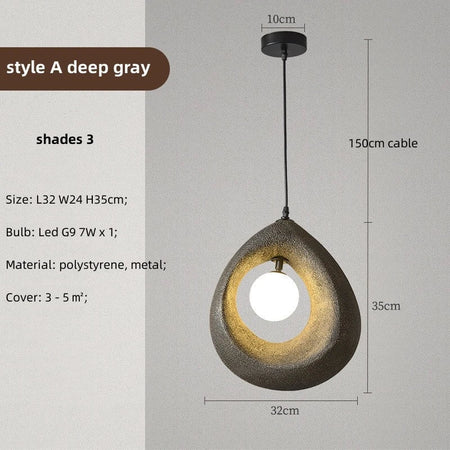Luminaire Élégance Organiques en Métal IL582947-ILLUMEEN.COM