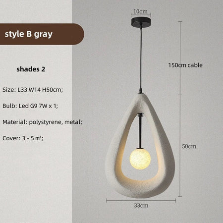 Luminaire Élégance Organiques en Métal IL582947-ILLUMEEN.COM