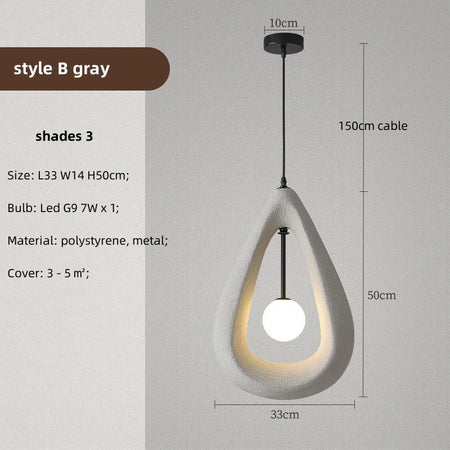 Luminaire Élégance Organiques en Métal IL582947-ILLUMEEN.COM