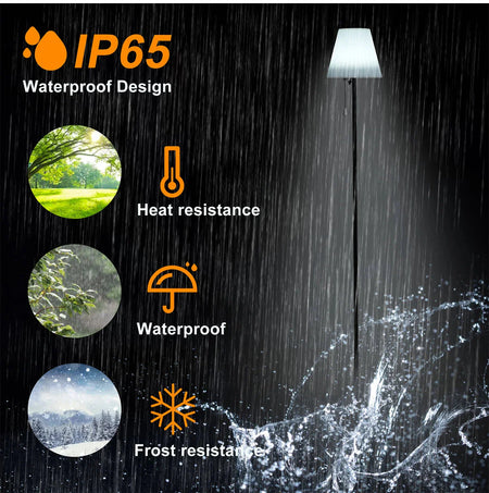 Luminaire Élégance Solaire avec Chargeur USB IL583624-ILLUMEEN.COM