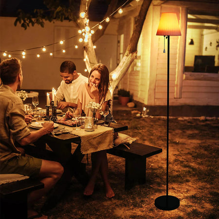Luminaire Élégance Solaire avec Chargeur USB IL583624-ILLUMEEN.COM